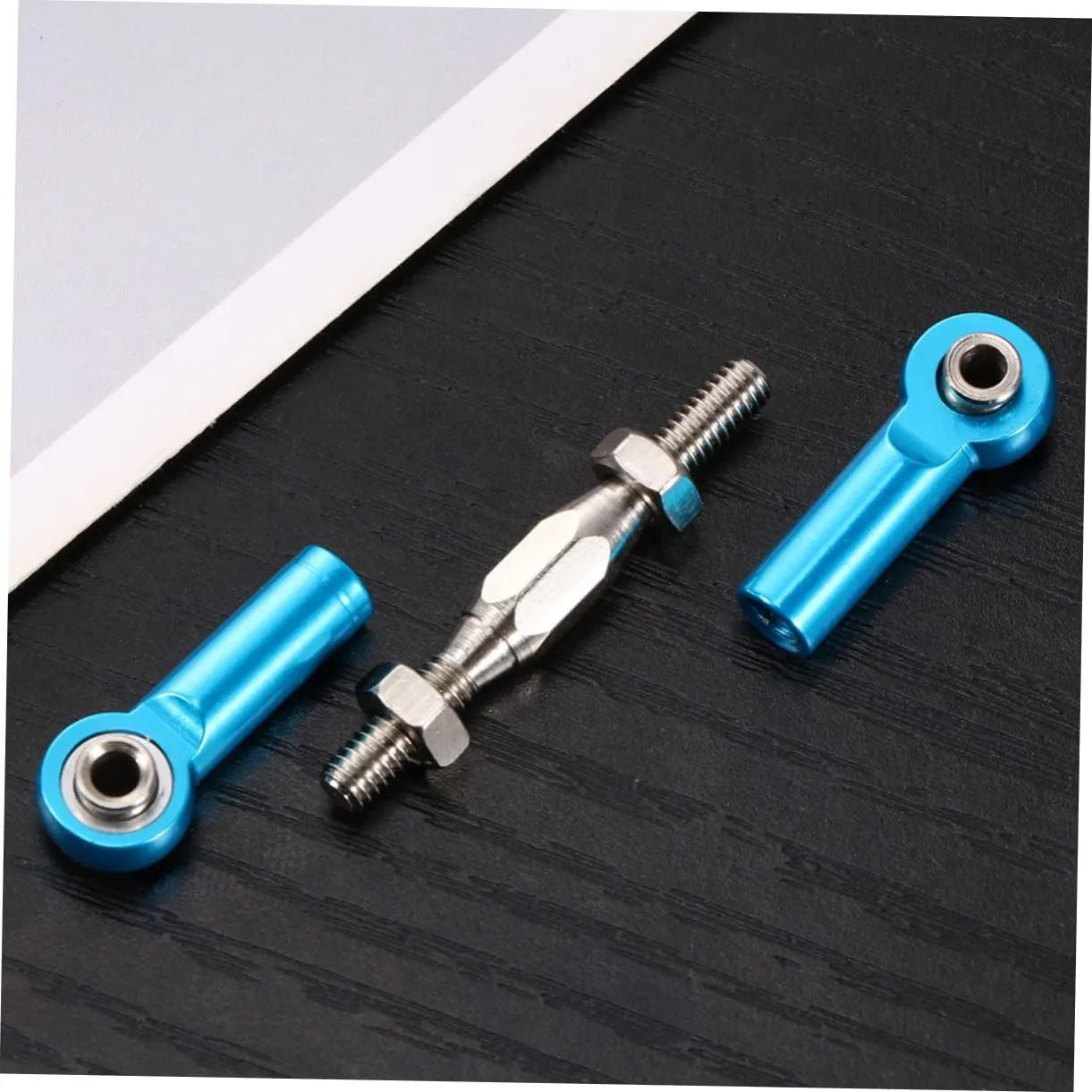 Wakauto 18pcs Turnbuckle Rod Linkage for Epxhsp Racing Truck Buggy Upgrade Parts Design Easy Installation Enhanced Performance