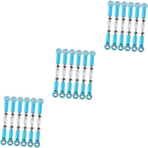 Wakauto 18pcs Turnbuckle Rod Linkage for Epxhsp Racing Truck Buggy Upgrade Parts Design Easy Installation Enhanced Performance