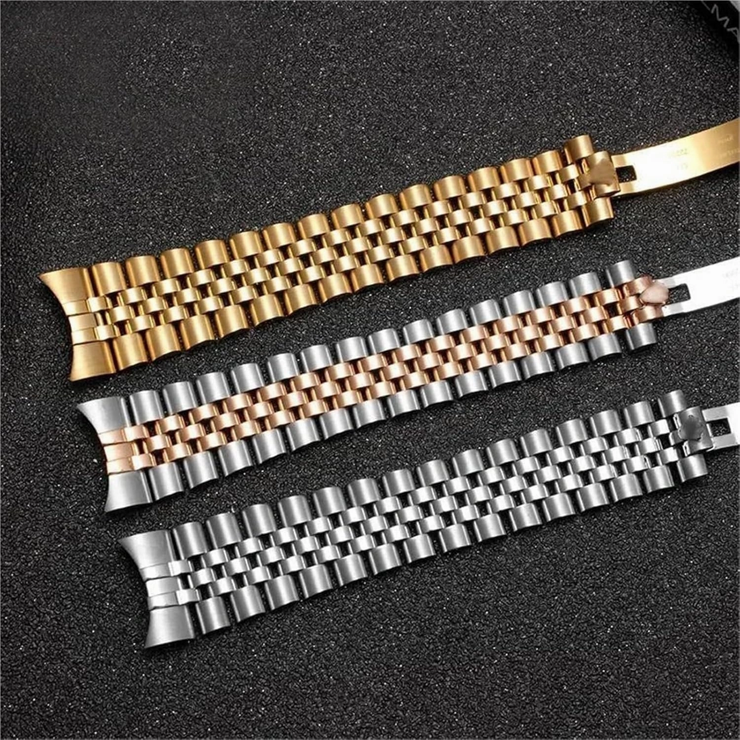 Watch Accessories Stainless Steel Watch Band 20mm 21mm Sports Men And Women Quick Release Adjustable