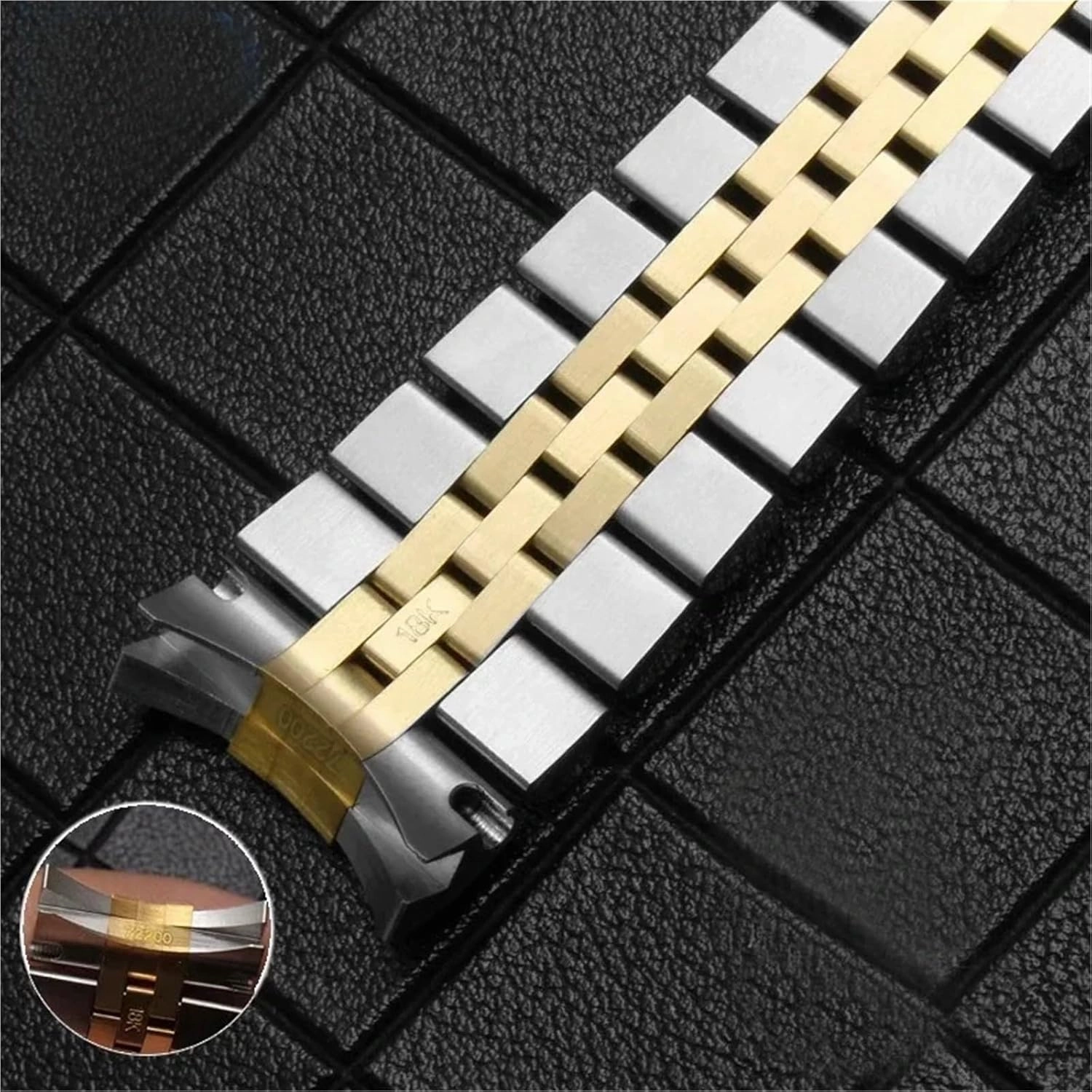 Watch Accessories Stainless Steel Watch Band 20mm 21mm Sports Men And Women Quick Release Adjustable