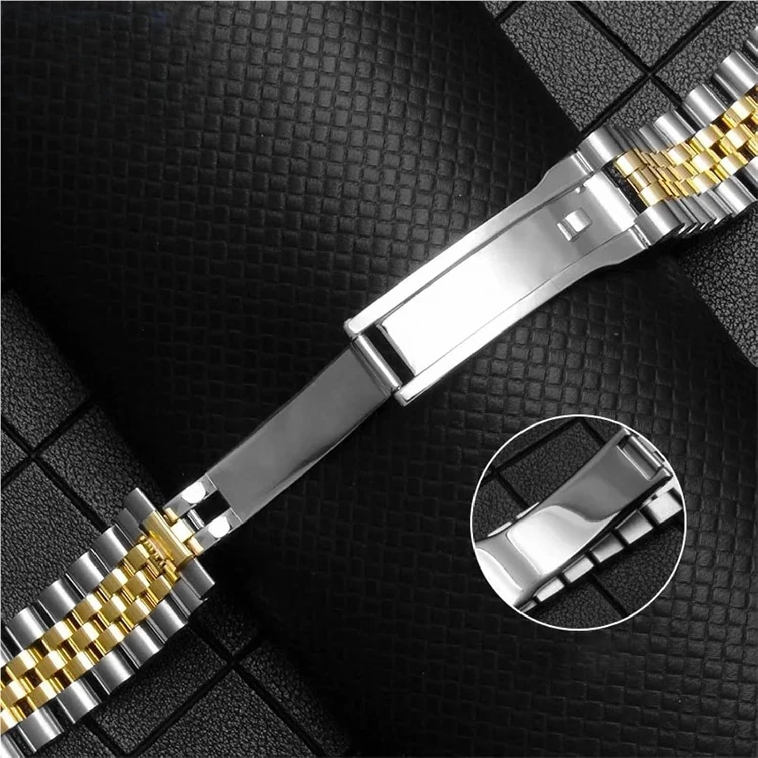 Watch Accessories Stainless Steel Watch Band 20mm 21mm Sports Men And Women Quick Release Adjustable