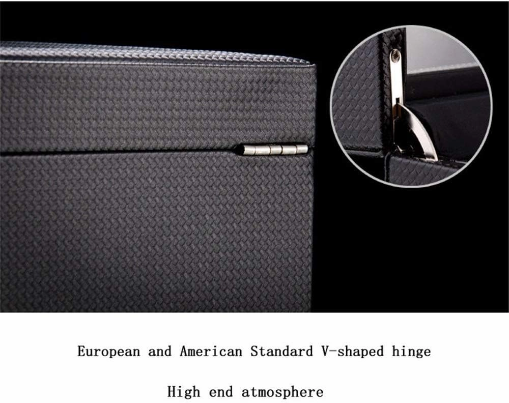 Watch Box Organizer Carbon Fiber Leather 10 Epitope Watch Display Box Watch Storage Box Transparent Sunroof With Lock Watch Holder