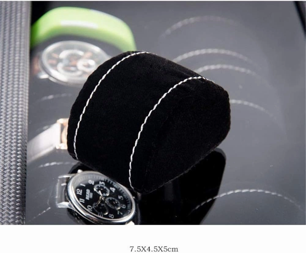 Watch Box Organizer Carbon Fiber Leather 10 Epitope Watch Display Box Watch Storage Box Transparent Sunroof With Lock Watch Holder