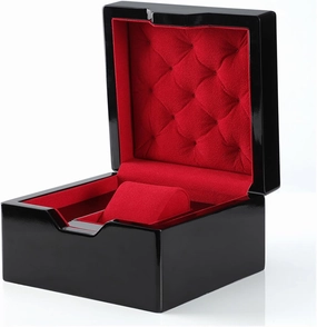 Watch Case Flap Solid Wood Jewelry Storage Box