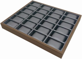 Watch Display Box Storage Case Showcase with Soft Pillow Jewelry Display Tray Jewelry Container for Counter Dresser Cufflinks