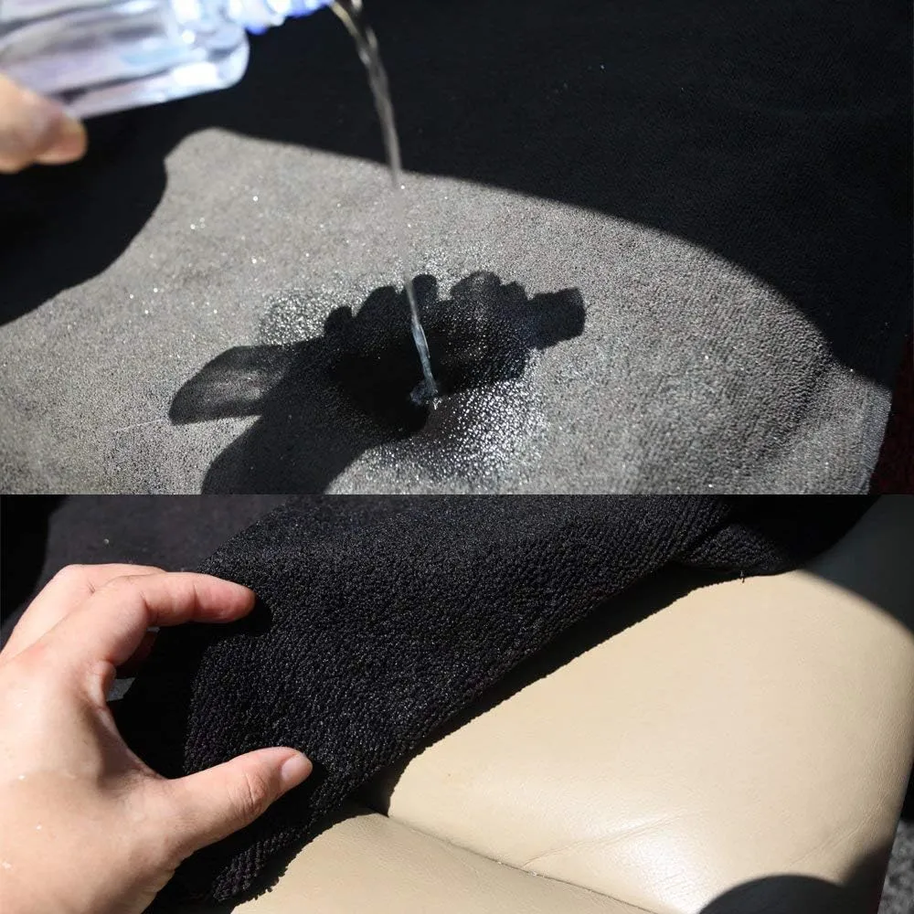 Waterproof Sweating Car Seat Cover for Post Gym Workout, Running, Swimming, Beach and Hiking, Universal Fit Non-Slip Bucket Seat Protector for Cars SUV Trucks, Machine Washable (Grey)