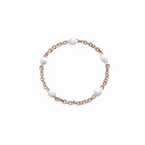 White Dots Ring