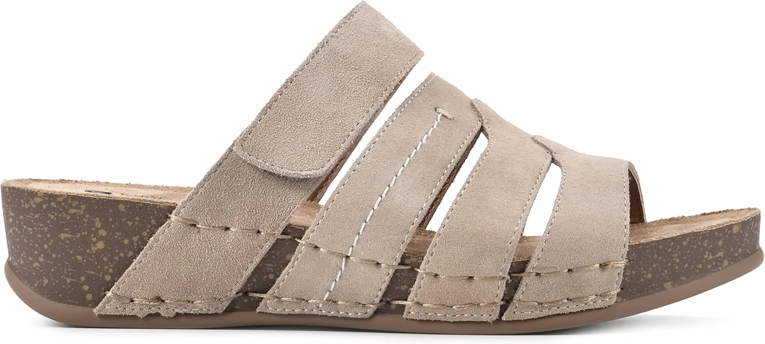 WHITE MOUNTAIN Shoes Fame Women's Slide Sandal