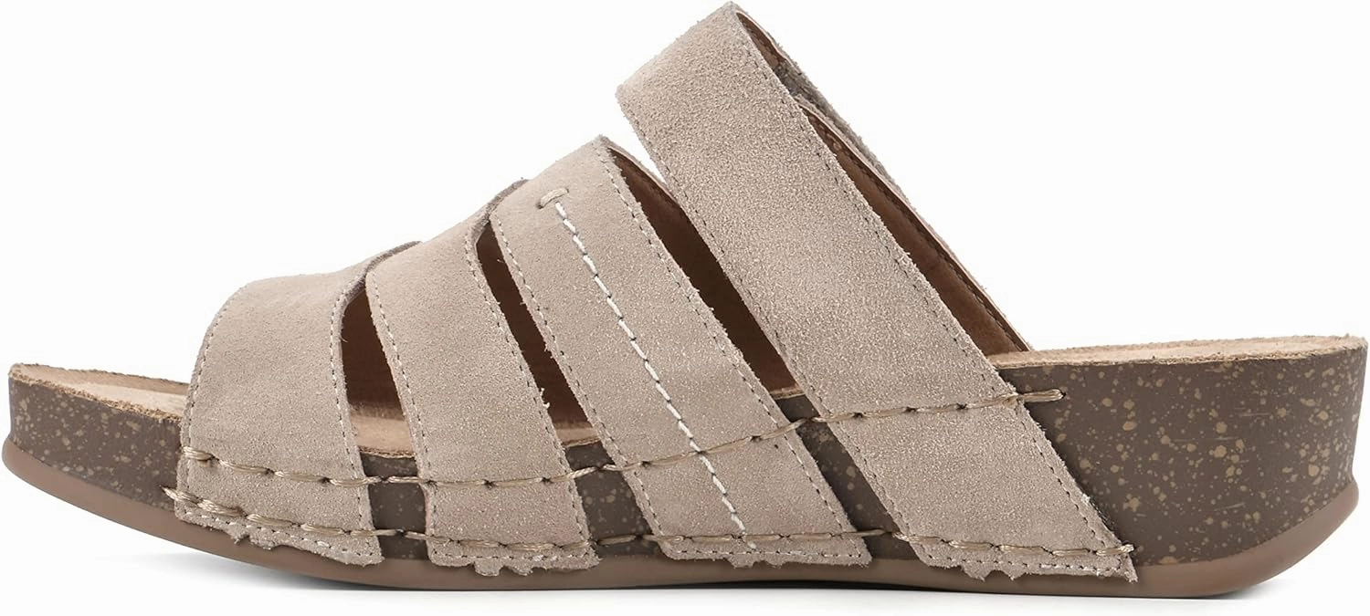 WHITE MOUNTAIN Shoes Fame Women's Slide Sandal