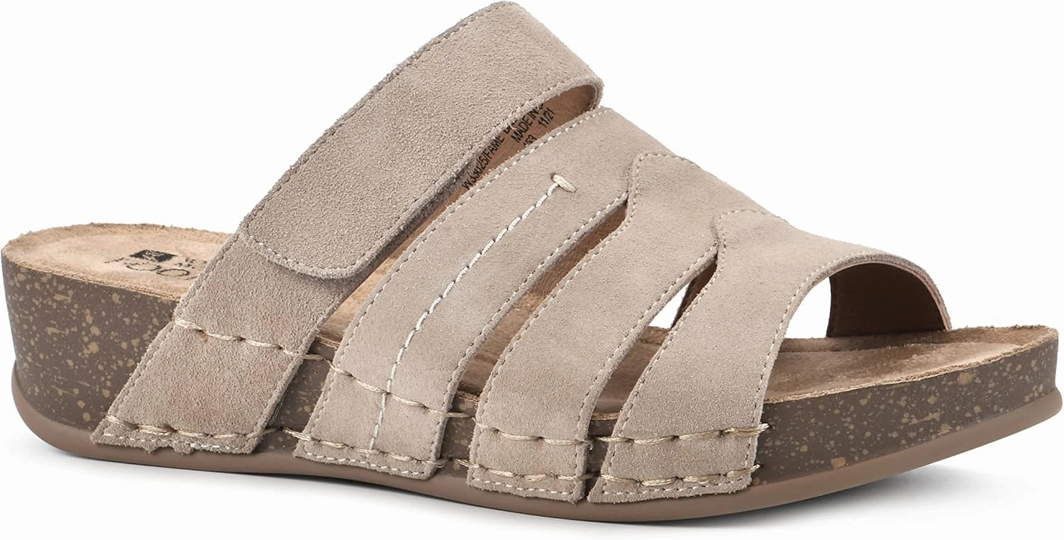 WHITE MOUNTAIN Shoes Fame Women's Slide Sandal