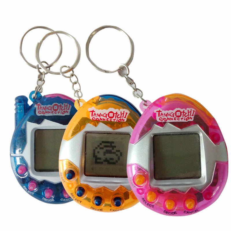 Wholesale hot sale children's miniature virtual pet developing game machine electric classic nostalgic handheld mini pet machine