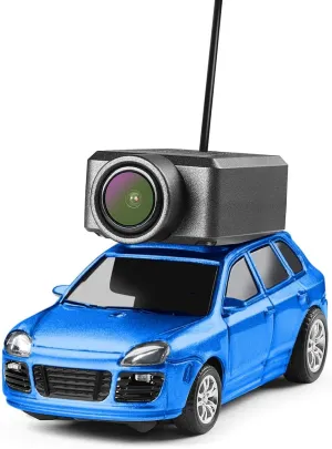 WL Mini RC Car - APP Controlled 1/64 FPV Drift Car with HD Camera, LED Lights & 3-Speed Modes | Indoor/Outdoor Remote Control Car for Adults