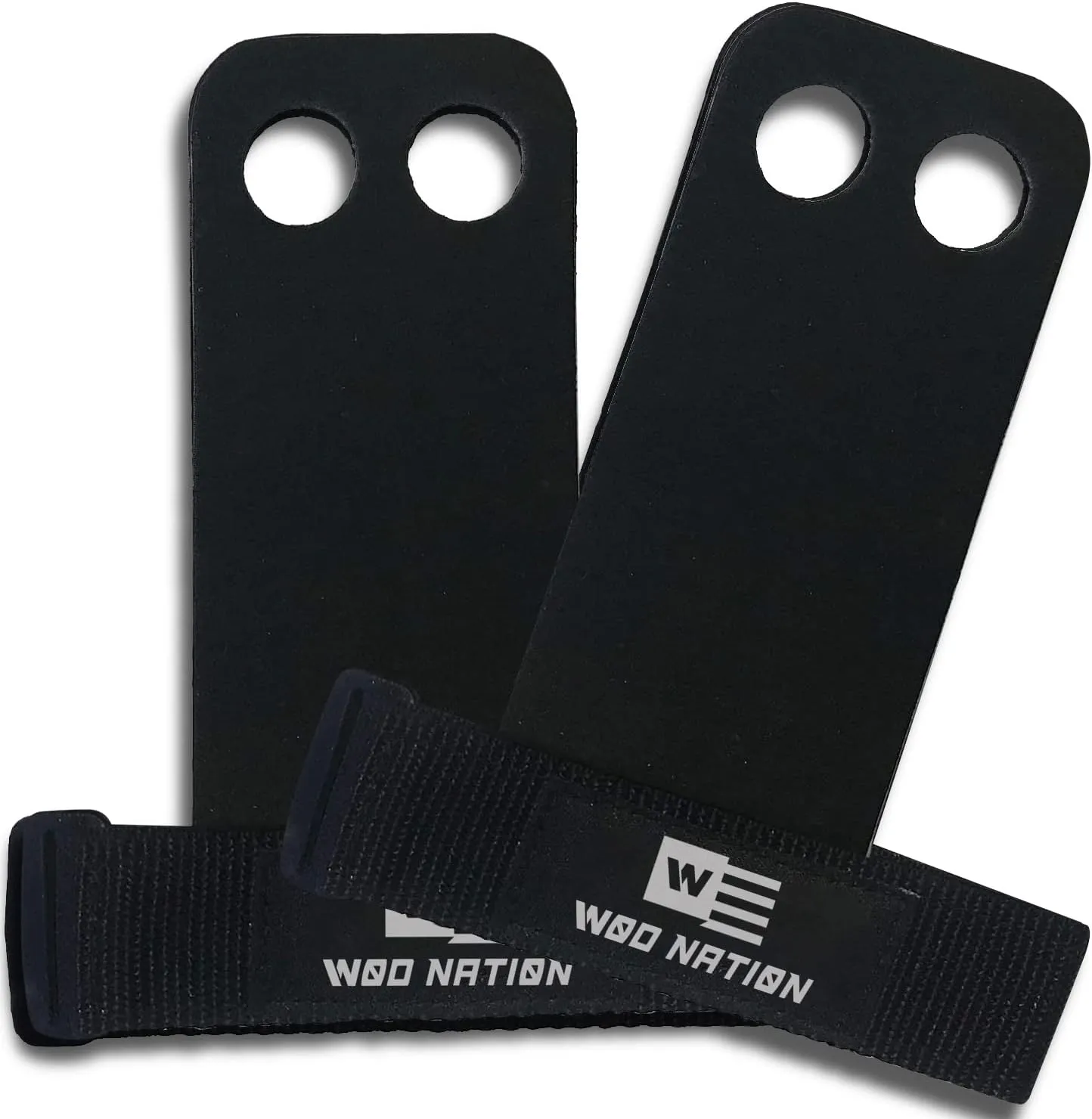 WOD Nation Barbell Gymnastics Grips Perfect for Pull-up Training, Kettlebells. Hand Grips for Cross Training, Weight Lifting, and Cross Training - Grips for Men and Women - Tactical Grips