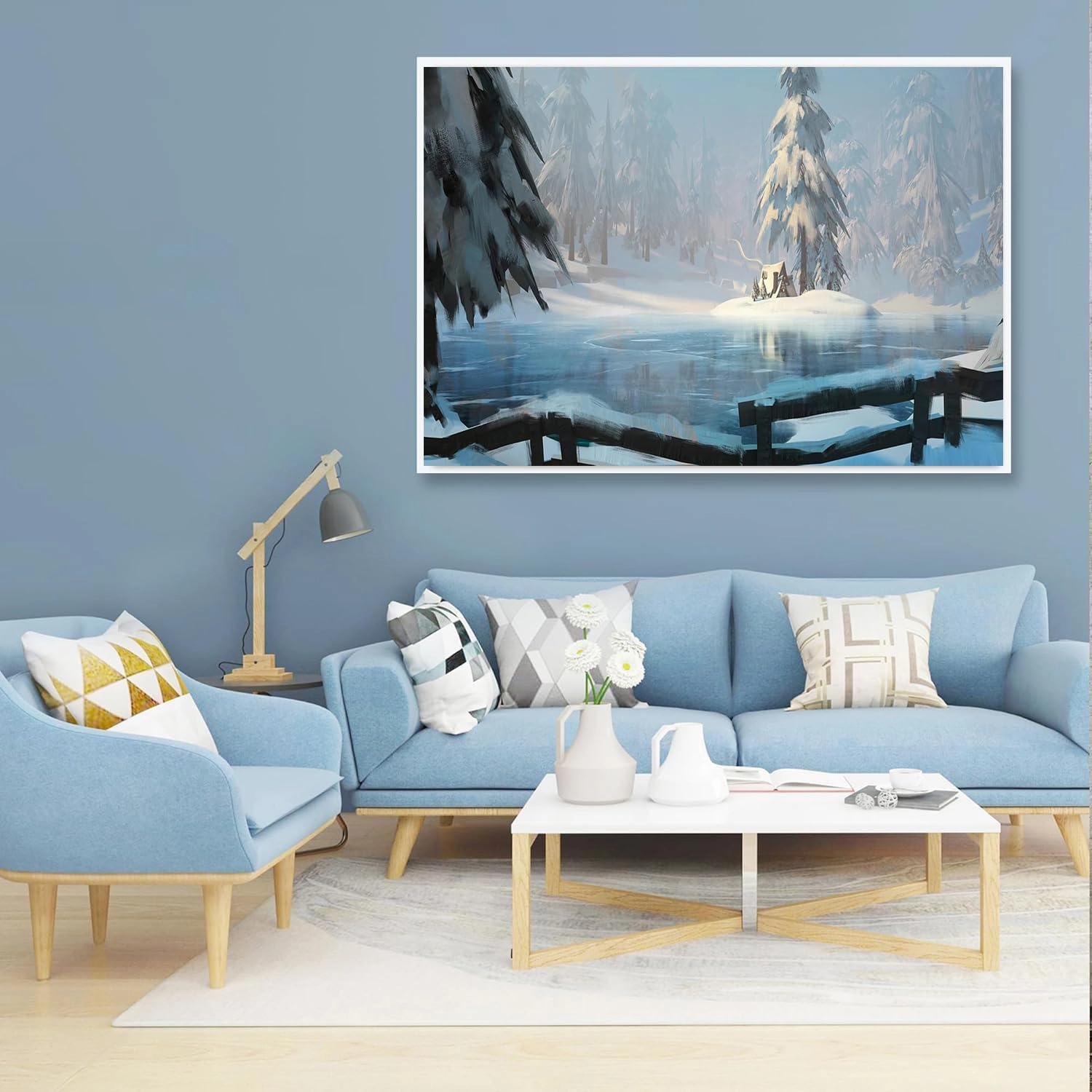 Wooden Puzzle Enchanted Forest Study Hard Challenging Exercise Intellegent Wall Decor Suitable for Teenager or Adult 1000 PCS