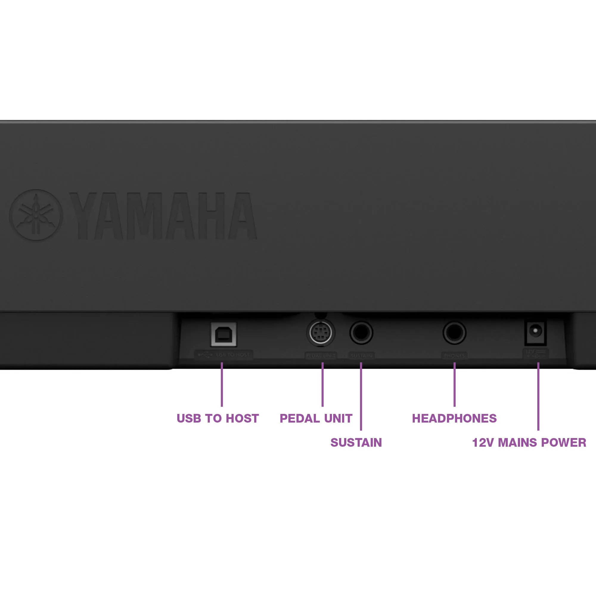 Yamaha P145 P-Series Digital Piano in Black