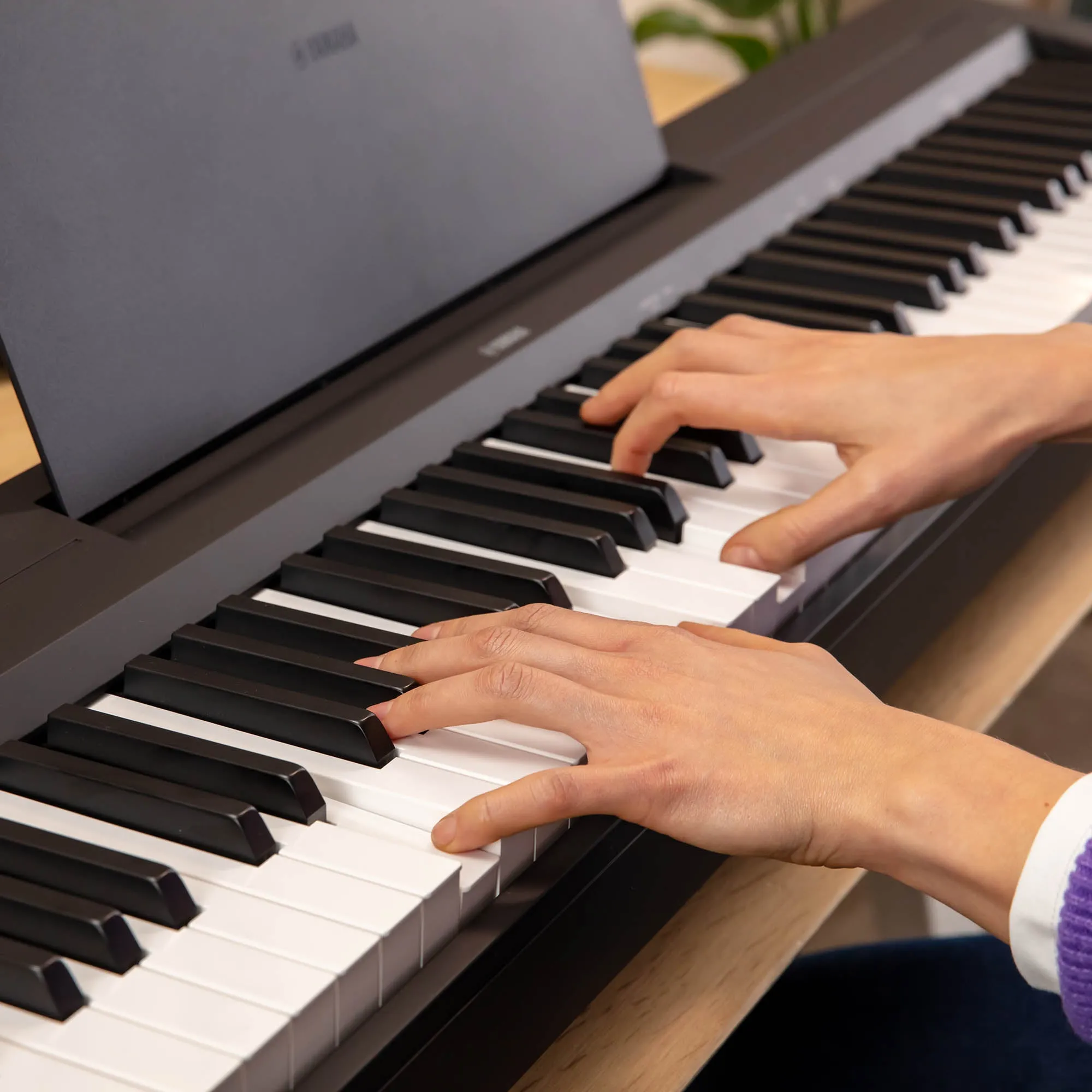 Yamaha P145 P-Series Digital Piano in Black