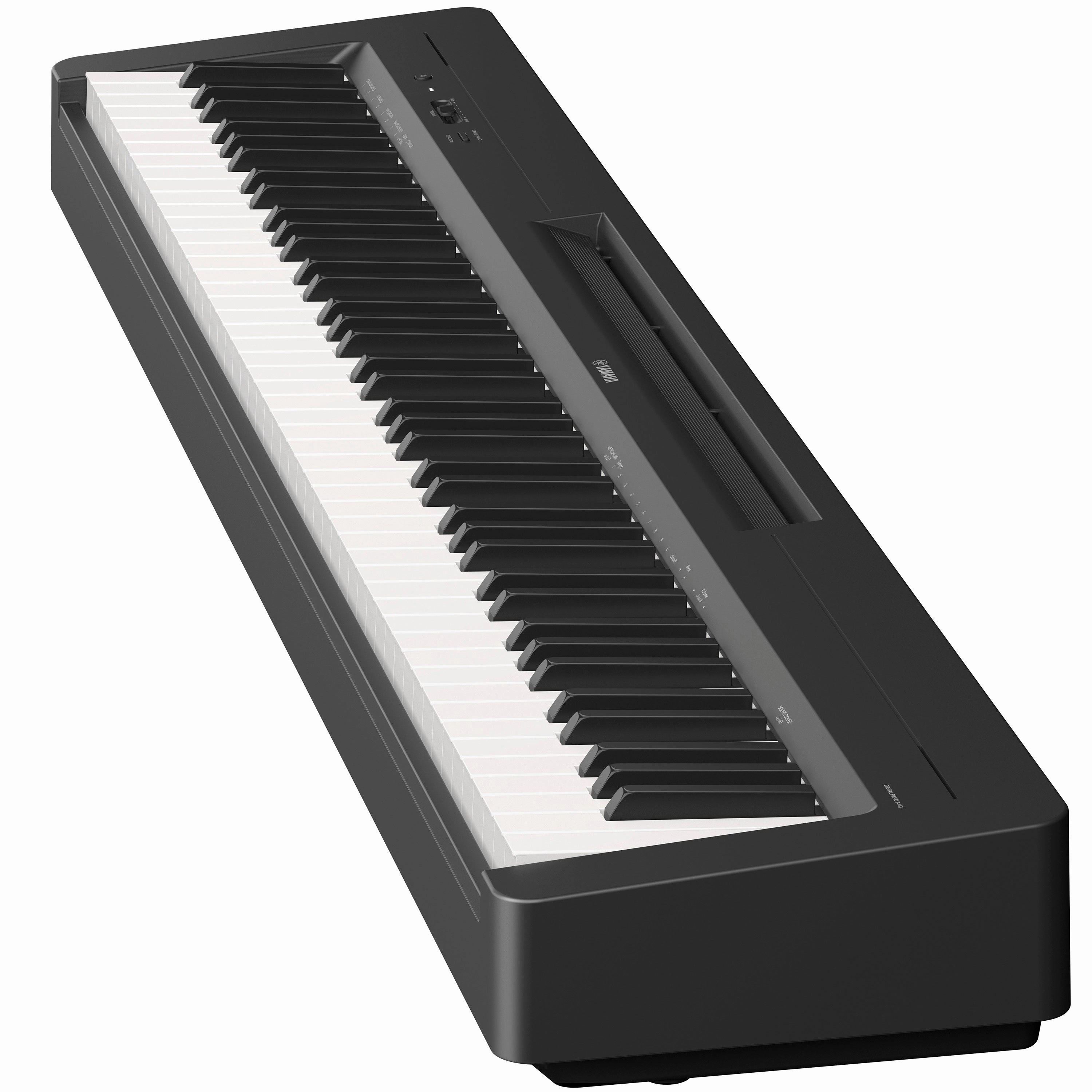 Yamaha P143B Digital Piano with L-100B Stand - Black