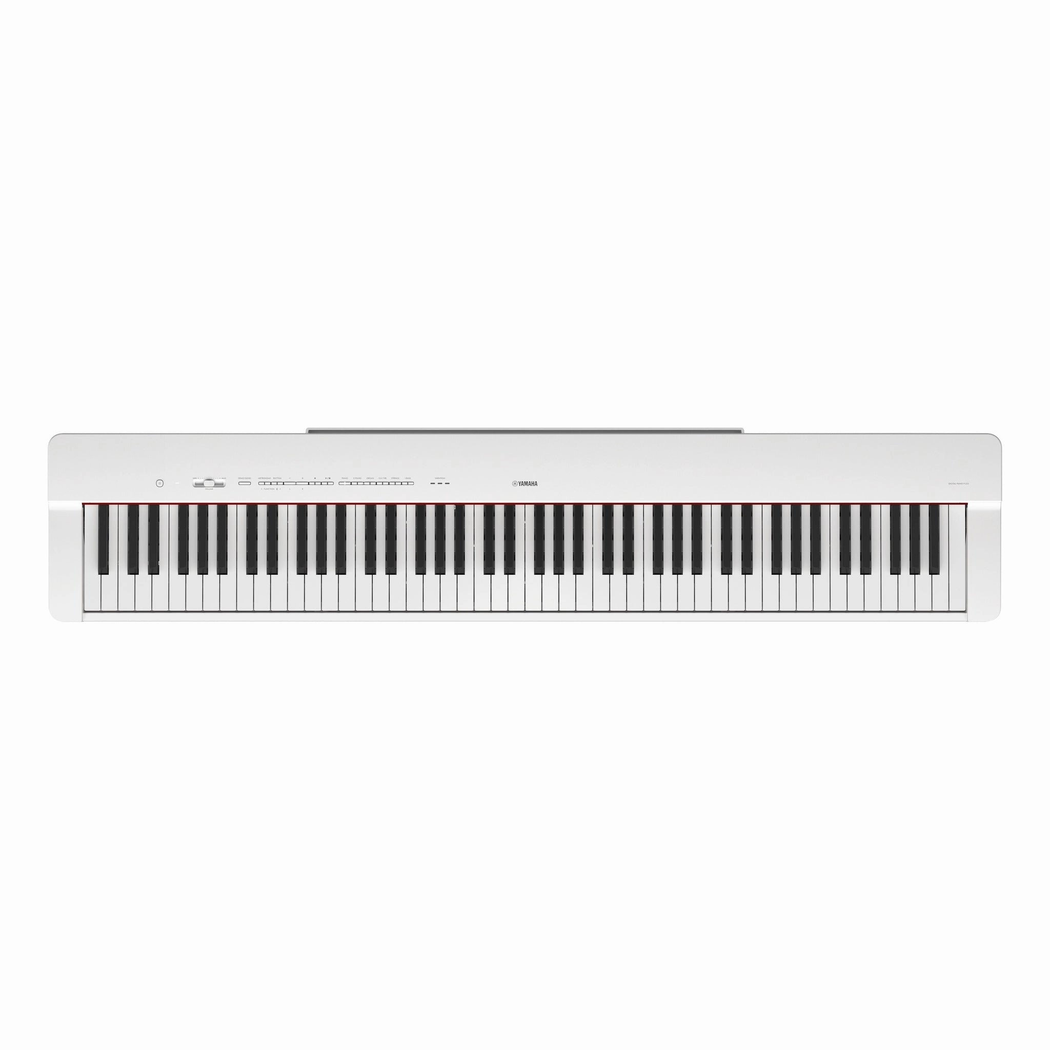 Yamaha P225 Portable Digital Piano - White