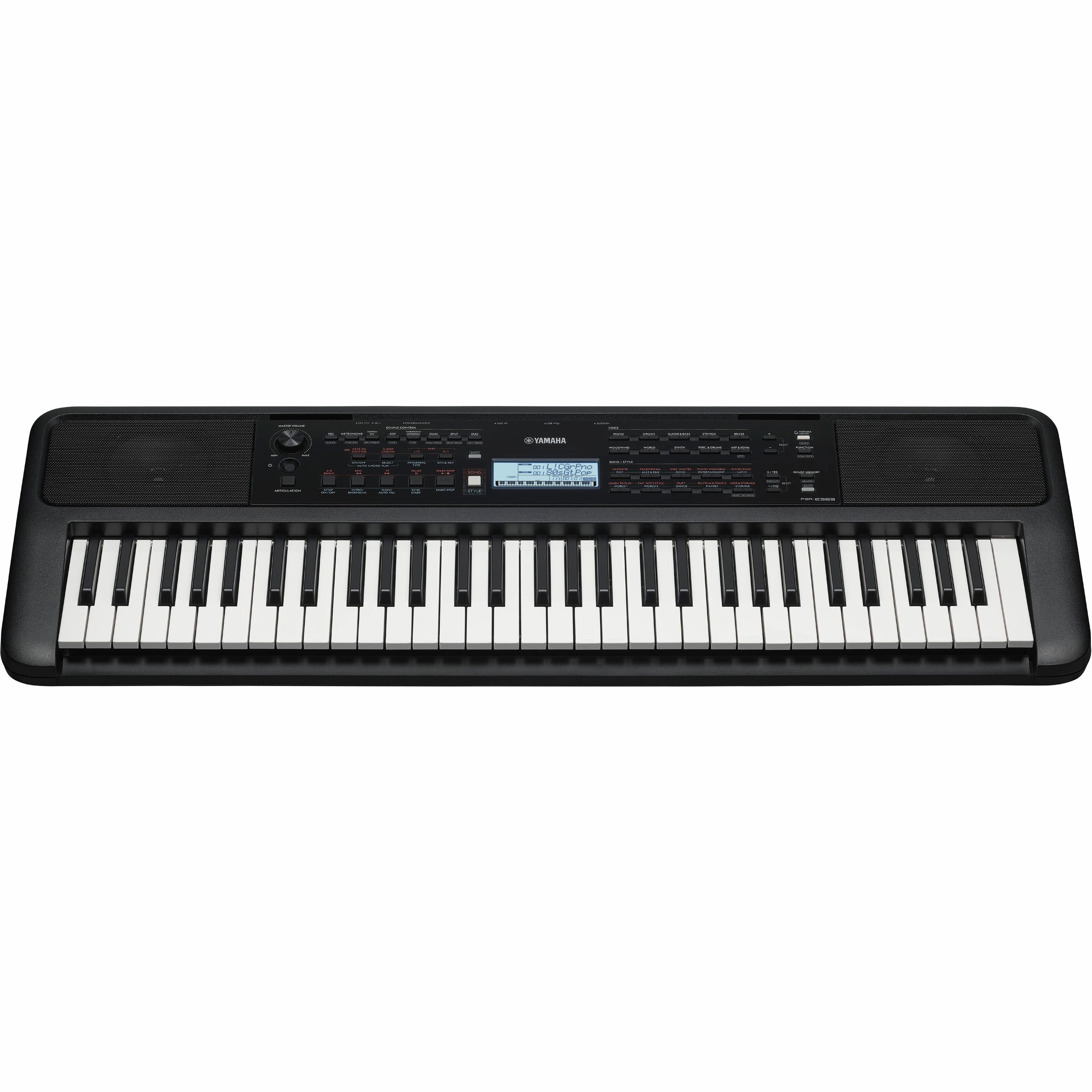 Yamaha PSRE383 61-Key Mid-Range Portable Keyboard