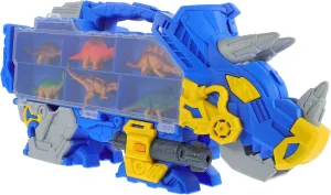 Yardwe 1 Set Dinosaur for Interactive Triceratops Car with Launching Compact for for Present Giving Birthdays and Holidays