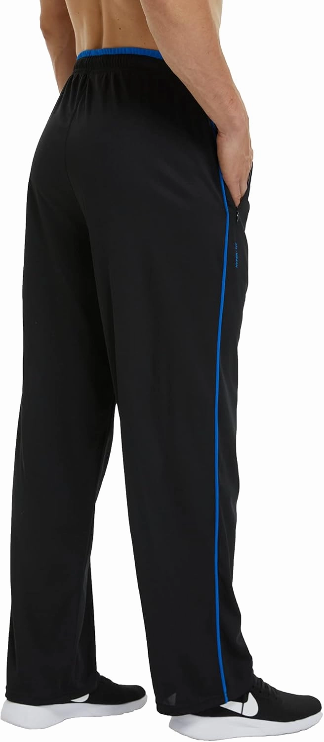 ZENGVEE Mens Polyester Sweatpants with Pockets